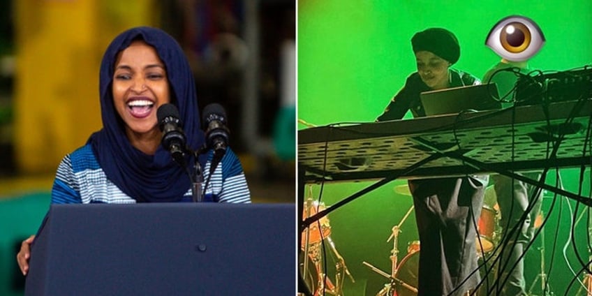 ilhan omar joins band marijuana deathsquads on stage to celebrate minnesota legalizing cannabis