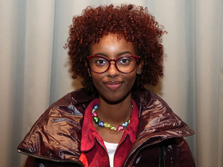 Isra Hirsi attends "Bob Marley: One Love" NYC screening presented by adidas Originals at P