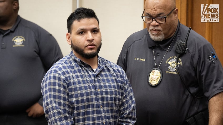 Jose Ibarra appears in court for a pre-trial evidence hearing in Athens, Georgia