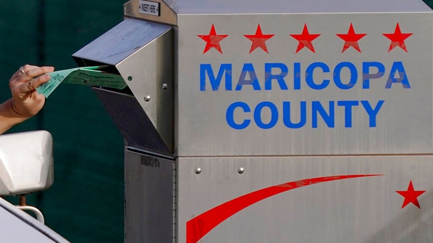 Maricopa County ballot drop box