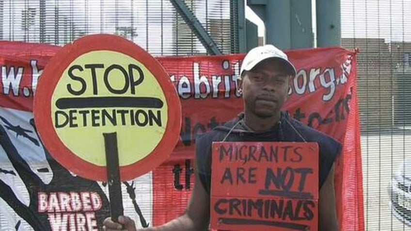 illegal uk immigrant who protested with sign saying migrants are not criminals pleads guilty to rape of 15 year old girl