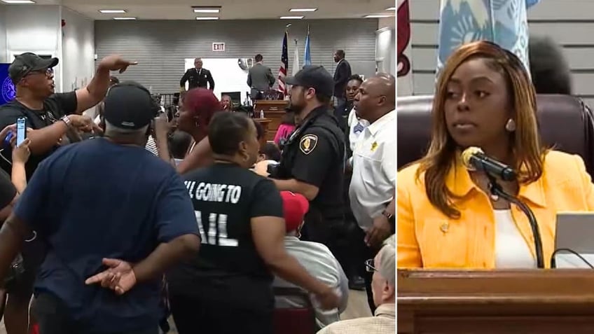 Clashes at Dolton meeting and Mayor Tiffany Henyard