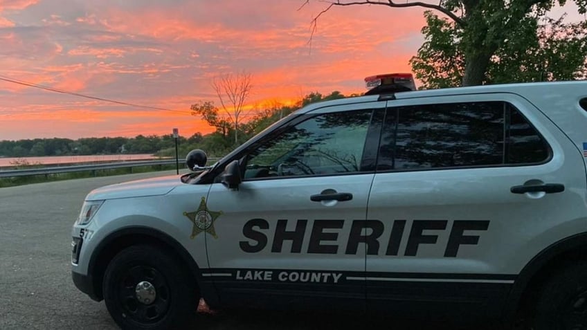 Lake County Sheriff's vehicle
