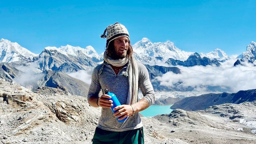 Connor Michalek from Chicago, Illinois in the Himalayas, Nepal.