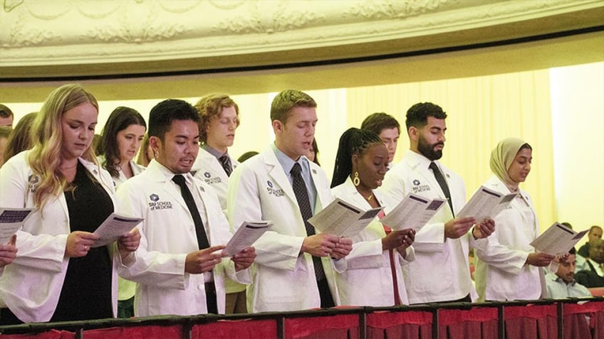 SIU white coat ceremony