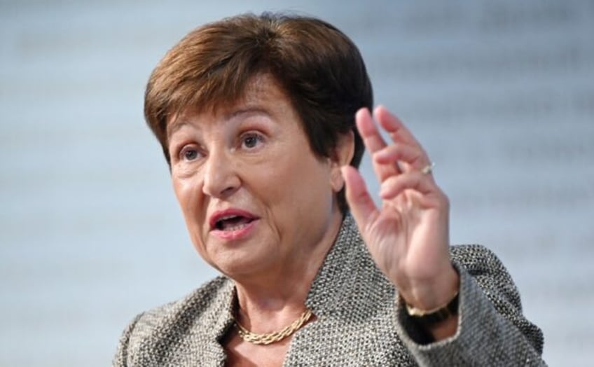 Georgieva said she was "making myself available to serve" for a second term running the IM