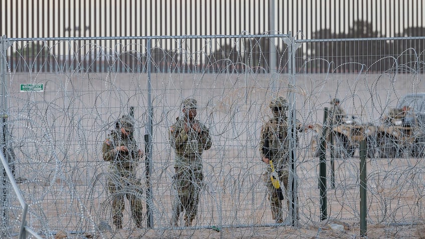 Texas National Guard at the border