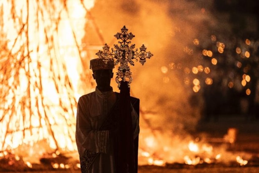 in a divided ethiopia the orthodox mark meskel celebration