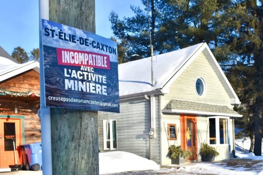 Residents of the Canadian town of Saint-Elie-de-Caxton are upset with an explosion in mini