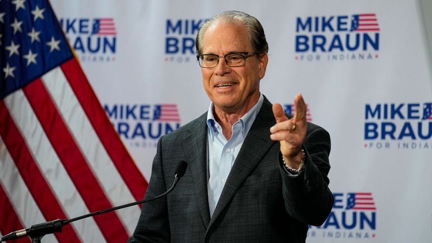 Republican Sen. Braun announces his run for Indiana governor