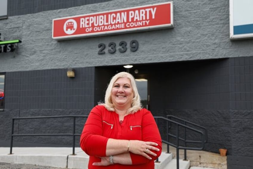 Pam Van Handel, chair of the Republican Party of Wisconsin's Outagamie County, says she is