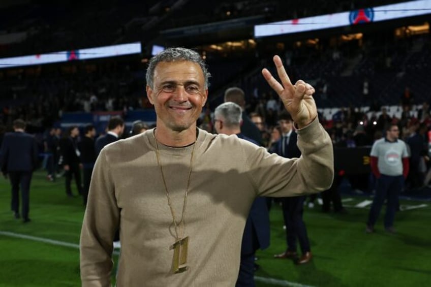 Luis Enrique is looking to cap a highly successful two years in charge at PSG with victory