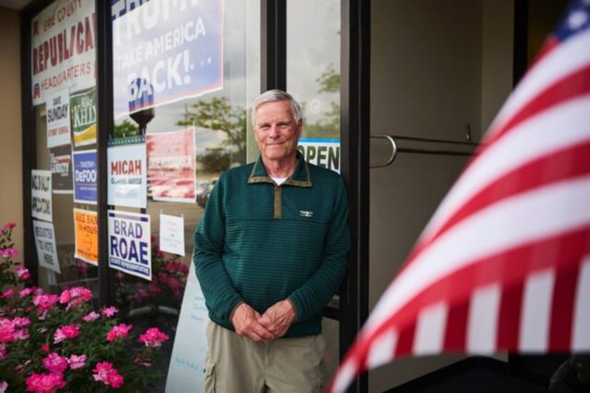 Tom Eddy, chairman of the Erie County Republican Party, is putting his faith in voting via