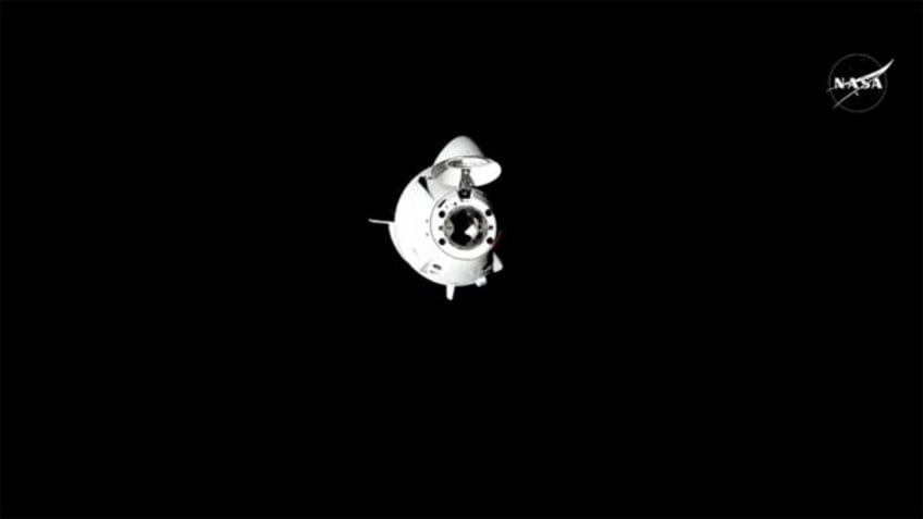SpaceX's Crew Dragon -- a gumdrop-shaped capsule that flies atop a Falcon 9 rocket and spl