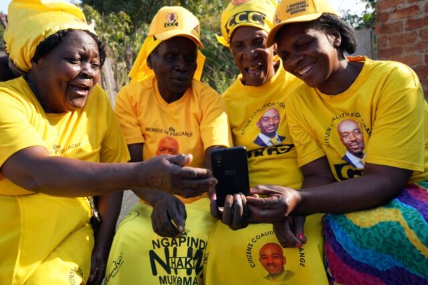 in rural zimbabwe a group of grandmothers counters alleged election intimidation bias on whatsapp