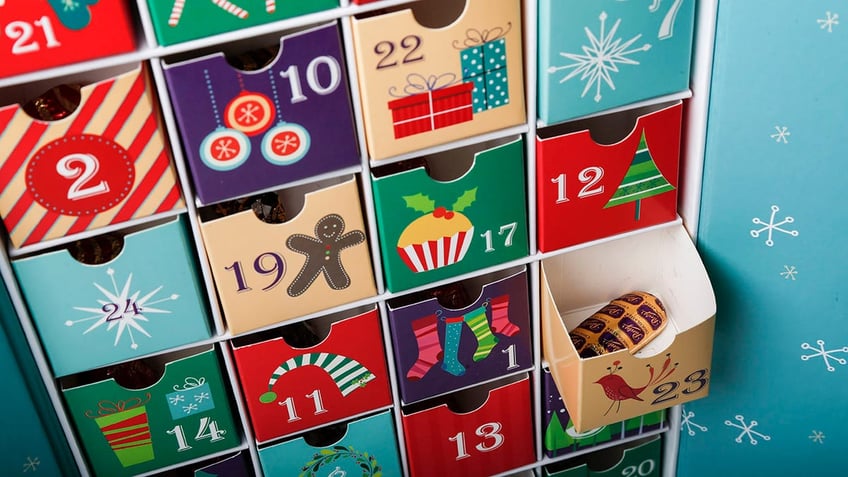 Advent calendar drawers