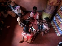 In Uganda, an affordable alternative to dirt floors is a big boost to human health