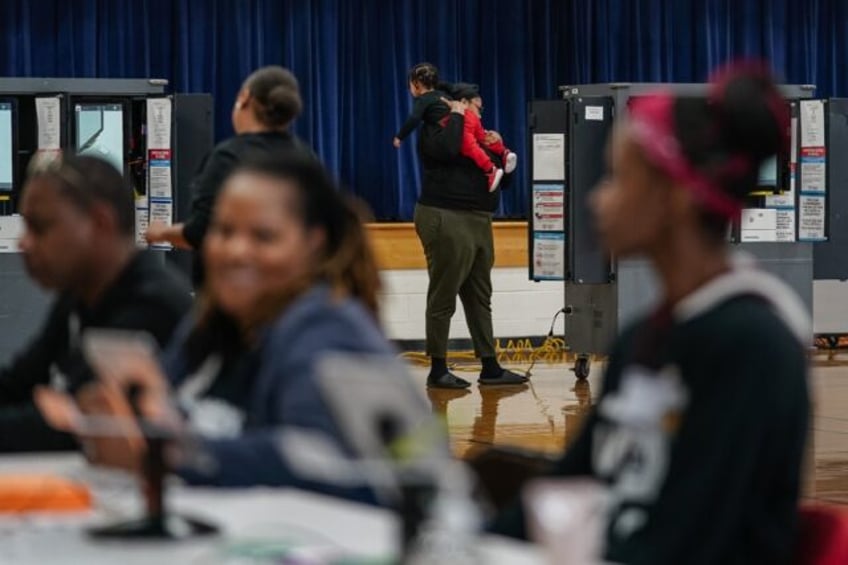 The polarizing US election has seen a wide gender gap