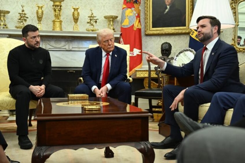 Vice President JD Vance sparked a clash between US President Donald Trump and Ukraine's Pr