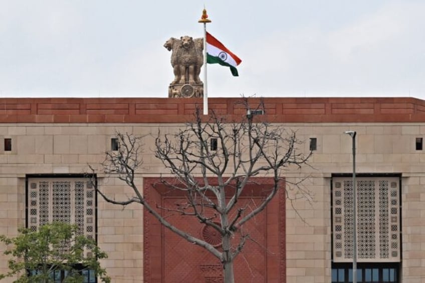 India's parliament building in the capital New Delhi