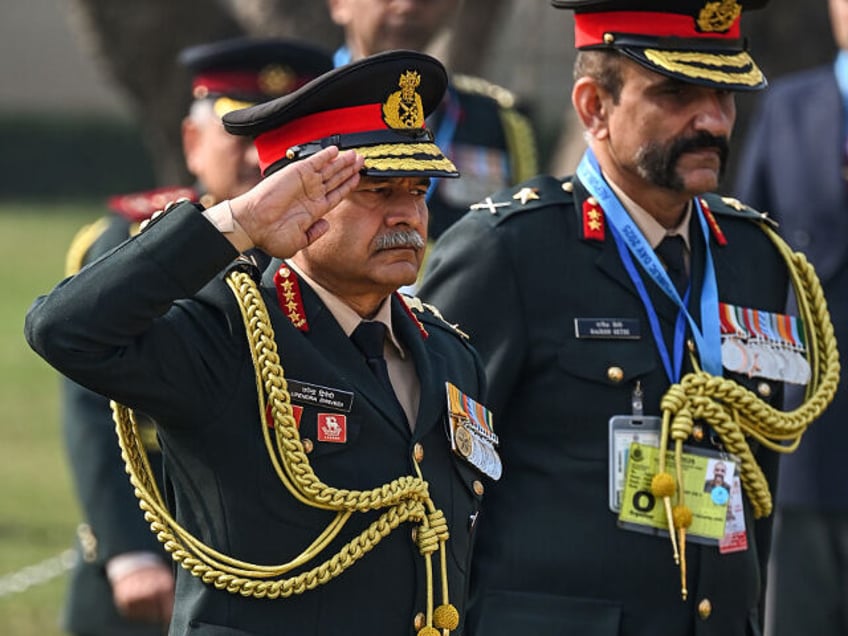 Chief of the Army Staff General Upendra Dwivedi pays homage to Mahatma Gandhi on his death
