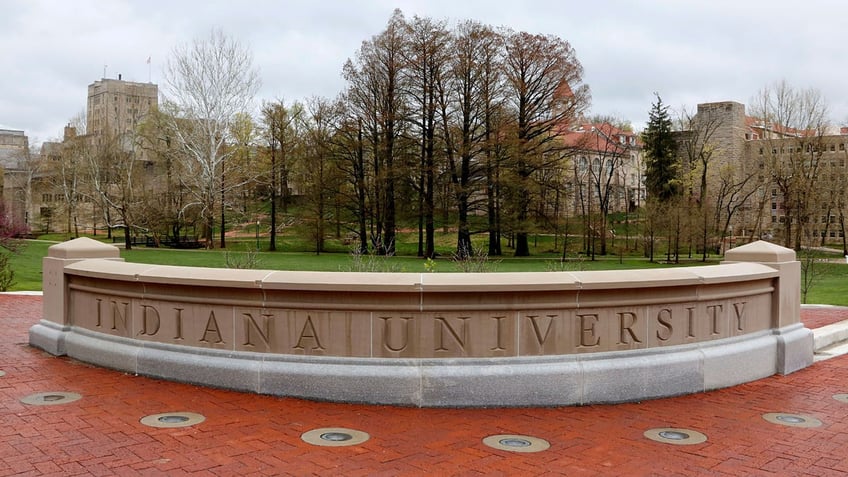 Sign at Indiana University