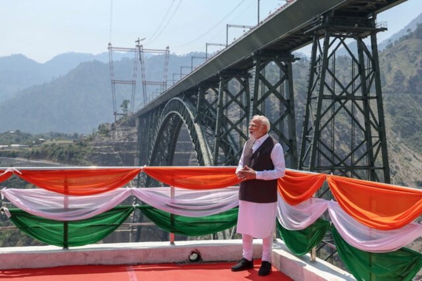 Indian Prime Minister Narendra Modi made his first visit to Kashmir since a conflict with