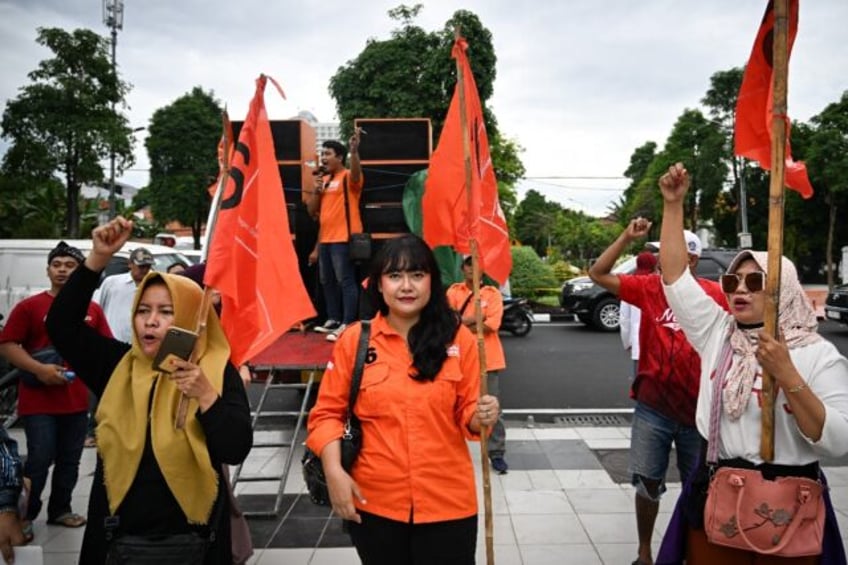 Indonesia's election lineup next month will be dominated by men, but a number of women candidates are trying to break into the political scene