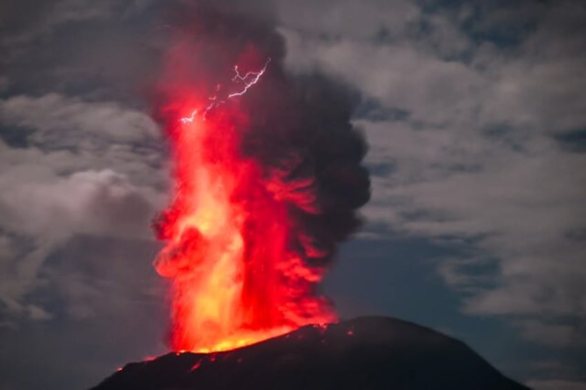 Mount Ibu is one of Indonesia's most active volcanoes, erupting more than 2,000 times last