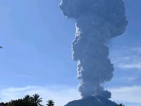Indonesia's Mount Ibu volcano erupts, authorities prepare to evacuate thousands
