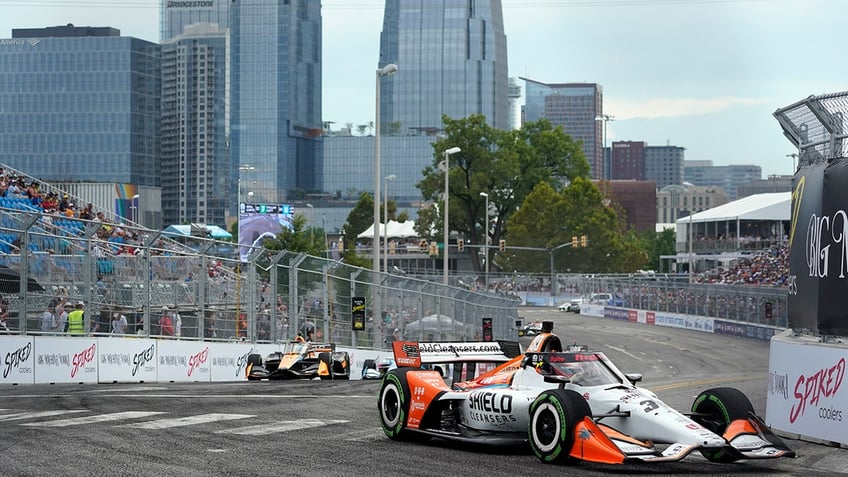 IndyCar-Nashville-Season Finale Moving Auto Racing