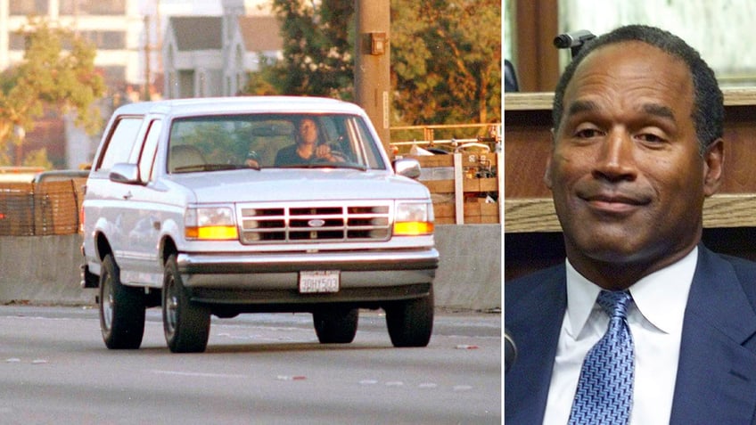 OJ Simpson and the white Ford Bronco