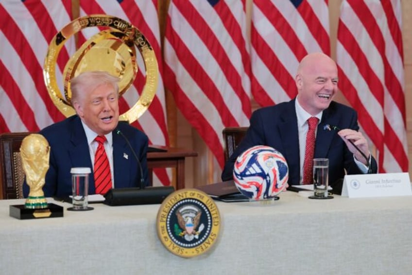 FIFA boss Gianni Infantino has seemingly found the right formula for dealing with US Presi