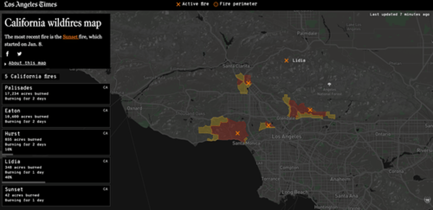 inferno chaos la fire spreads to hollywood hills 2000 buildings destroyed over 130000 evacuated