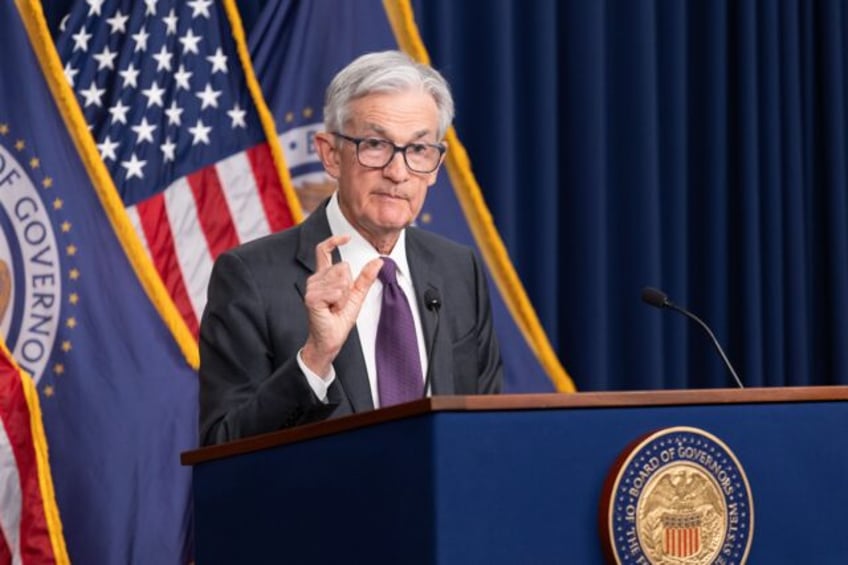 U.S. Federal Reserve Chair Jerome Powell attends a press conference in Washington, D.C., t