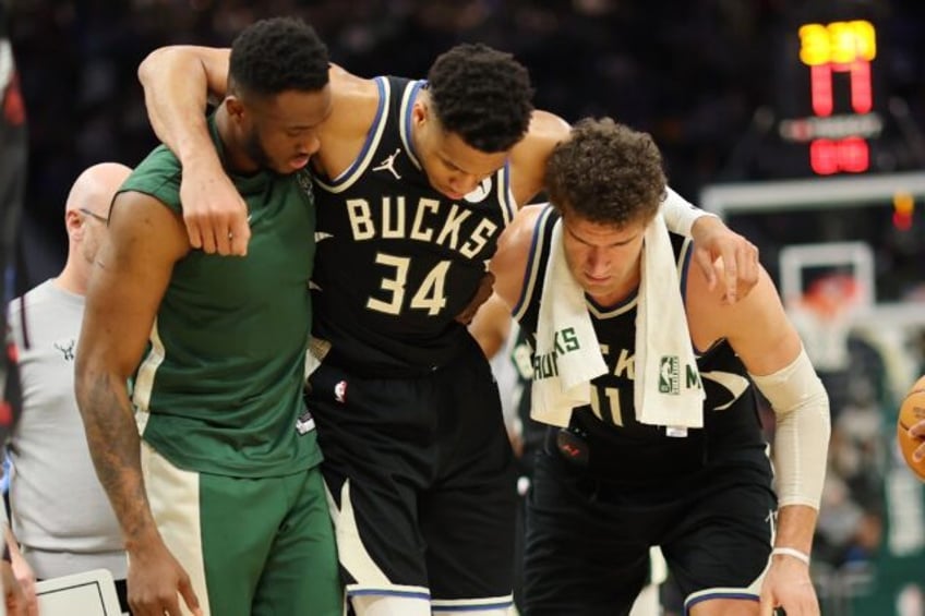 Giannis Antetokounmpo will miss the final three games of the regular season after injuring