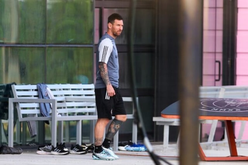 injured messi missing again for miami