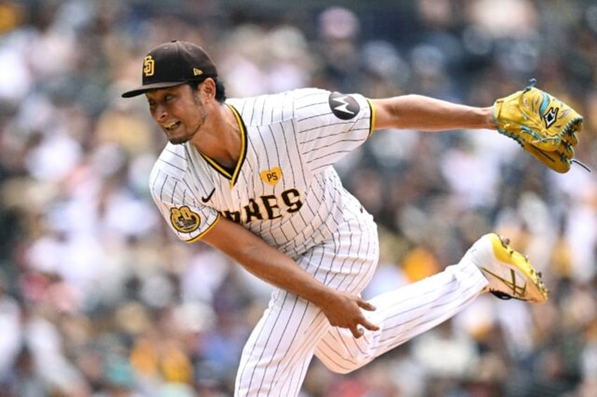 San Diego Padres pitcher Yu Darvish is on the injured list with a left groin strain