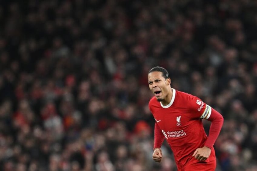 Virgil van Dijk started the Liverpool fightback against Luton