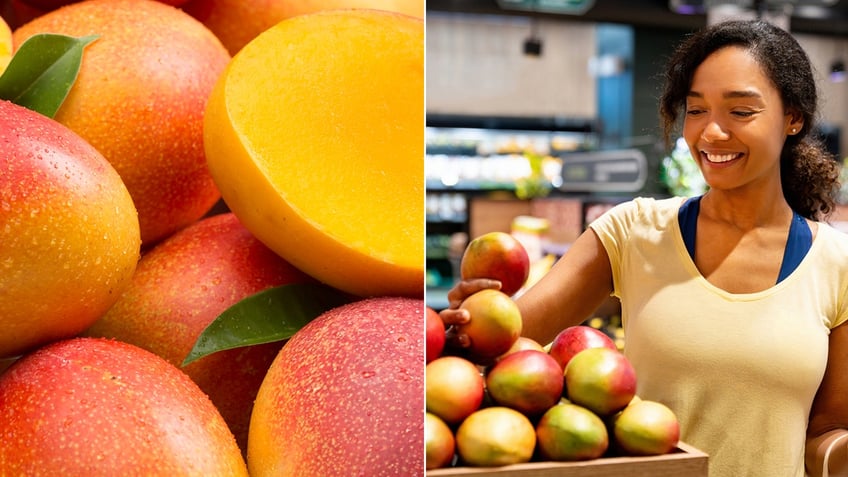 Mangoes and shopping for fruit