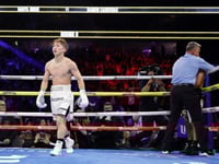 Inoue knocked down but stops Cardenas in eighth to keep crown