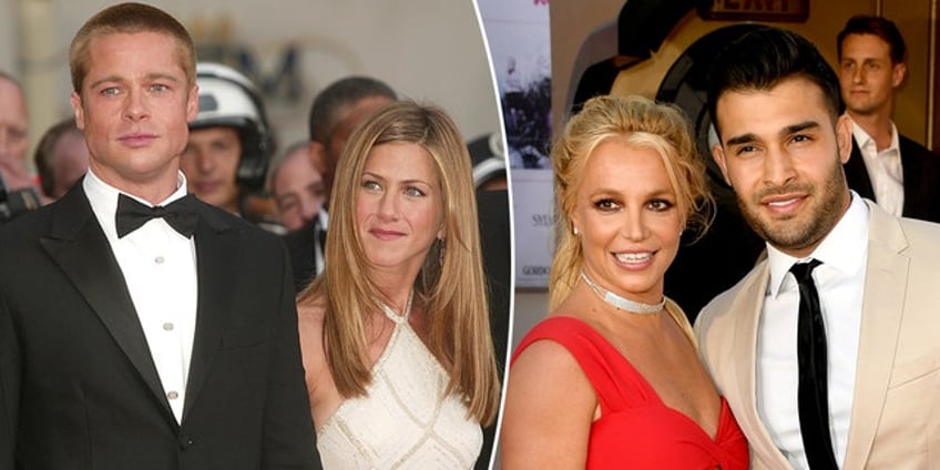 inside brad pitt jennifer anistons lavish wedding britney spears breaks silence after split from ex