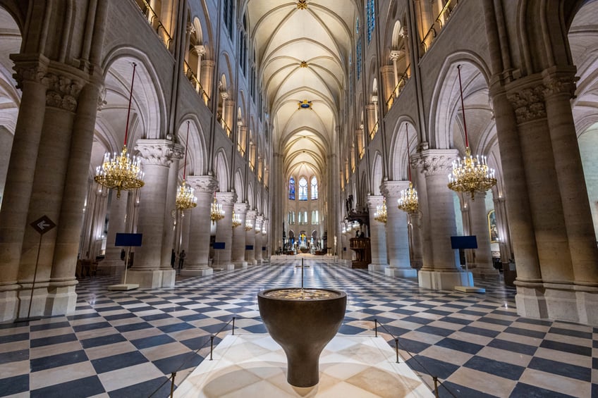 inspiring pictures gleaming notre dame to reopen for christmas over five years after devastating fire