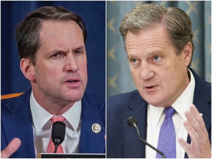 WASHINGTON, DC - APRIL 15: Rep. Jim Himes (D-CT) speaks during a hearing on April 15, 2021