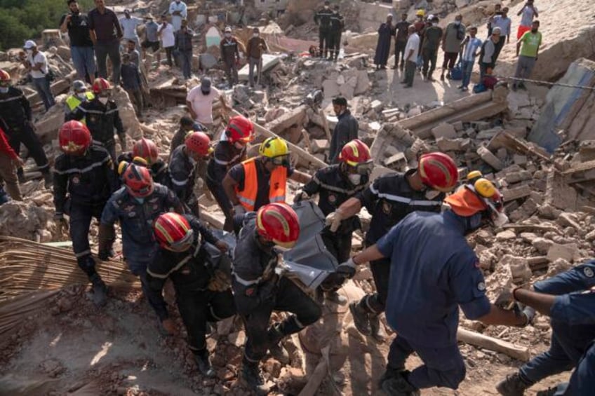 international crews in moroccan to recover bodies days after deadly 68 quake earthquake struck