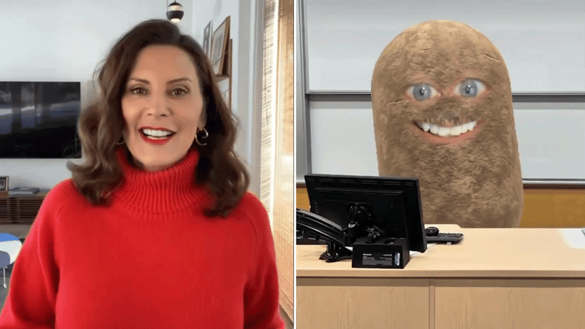 Whitmer and professor potato