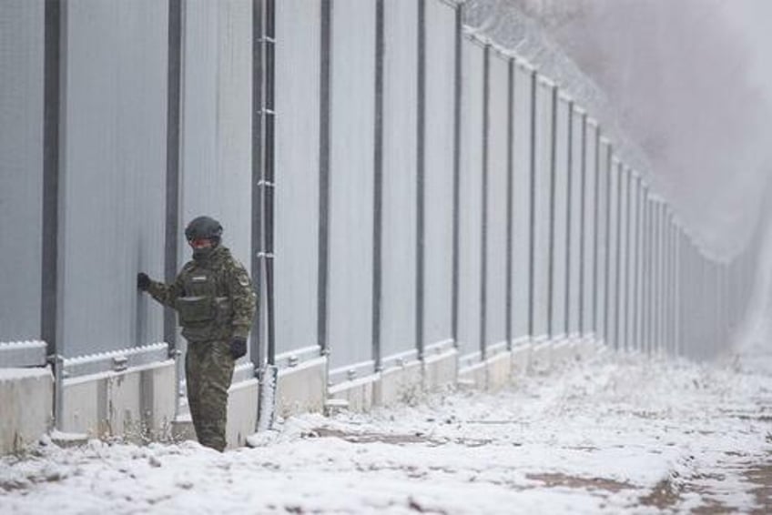 investment into european security poland unveils new fortifications on belarus border