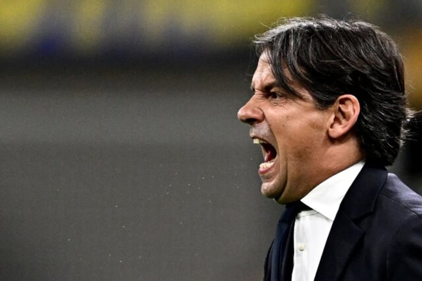 Inter Milan coach Simone Inzaghi