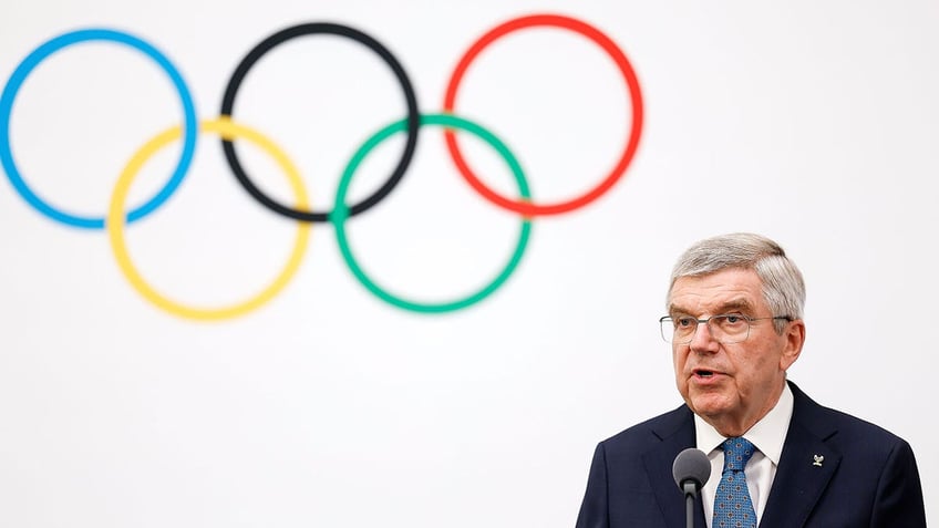 Thomas Bach at a meeting