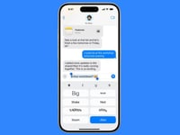 iOS 18's new text formatting and effects in messages